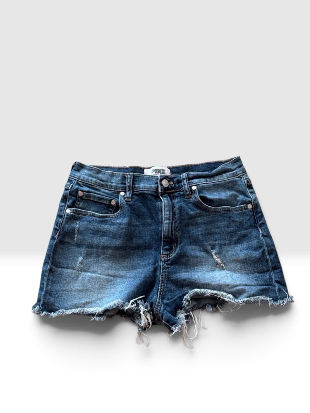 VS Pink Jean Shorts | Size 10